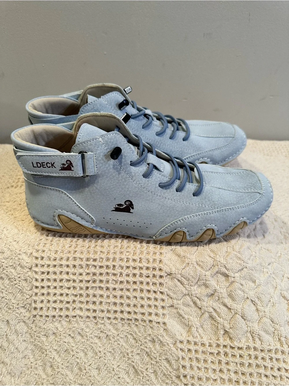 LDECK Light Blue Casual Sneakers